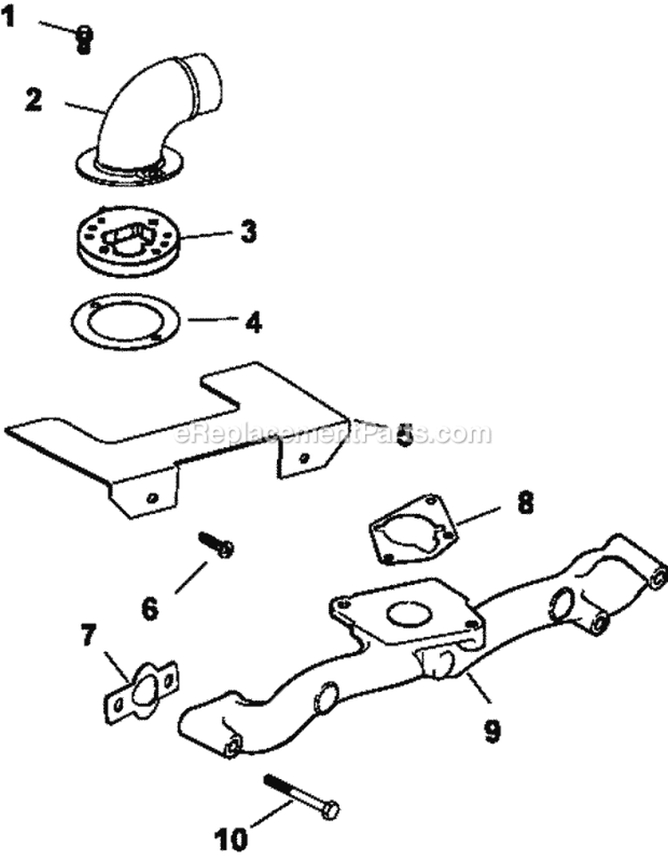 Page B Diagram and Parts List for CH25-68695  Kohler Engine
