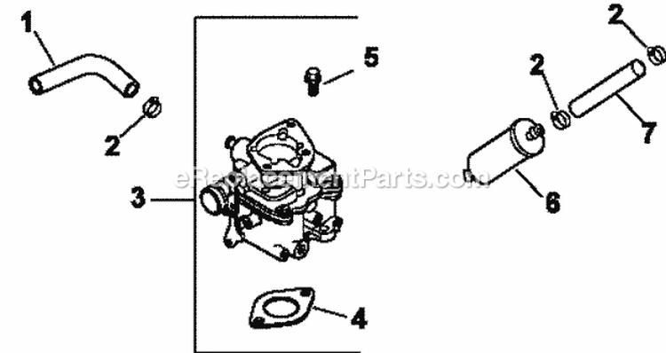 Page H Diagram and Parts List for CH22-66546  Kohler Engine
