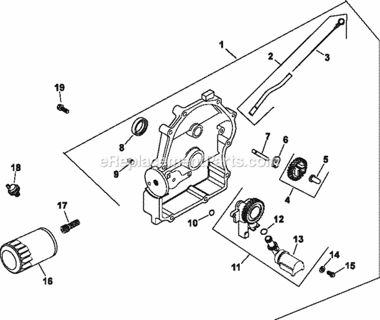 Page L Diagram and Parts List for CH25-68678  Kohler Engine