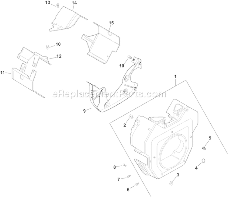 Page B Diagram and Parts List for CH25S-68561  Kohler Engine