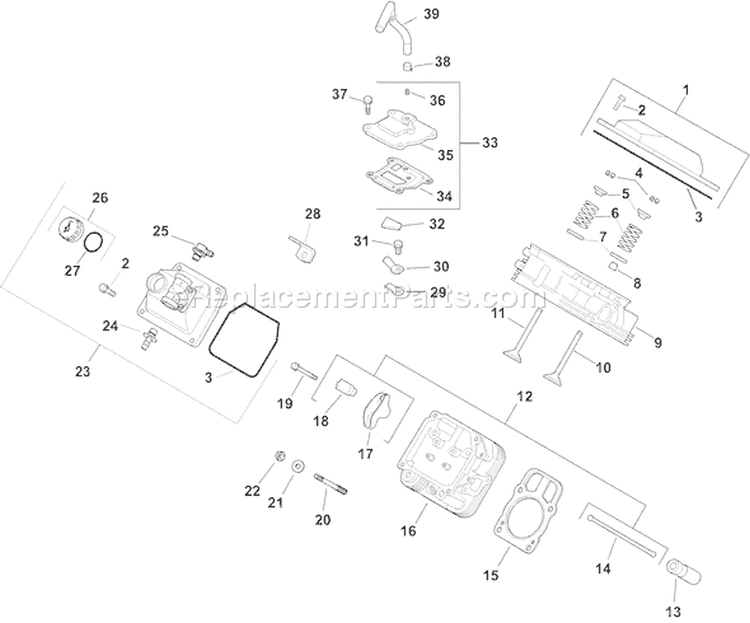 Page I Diagram and Parts List for CH25S-68561  Kohler Engine