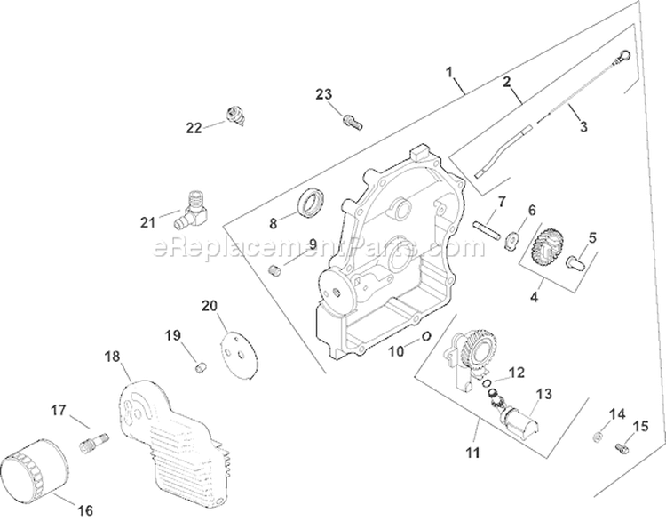 Page L Diagram and Parts List for CH25-68560  Kohler Engine