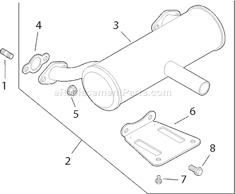 Page G Diagram and Parts List for CH20-64593  Kohler Engine