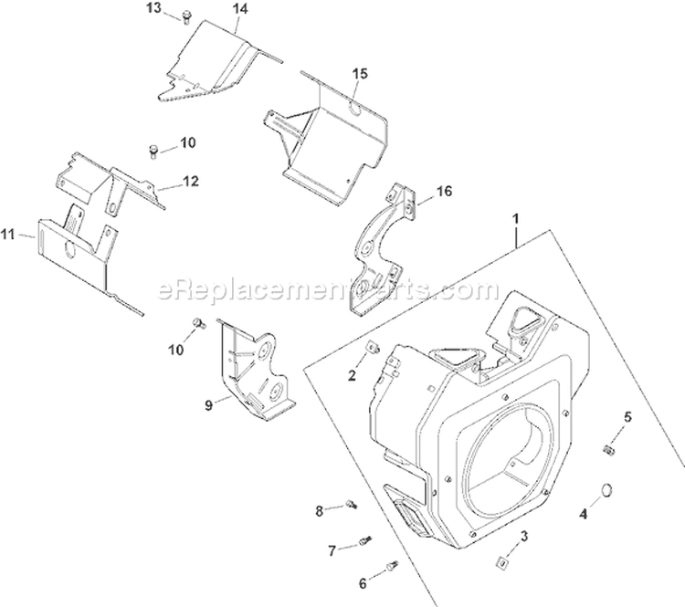 Page B Diagram and Parts List for CH25S-68625  Kohler Engine