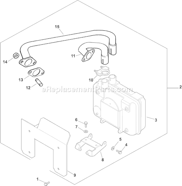 Page G Diagram and Parts List for CH25S-68657  Kohler Engine