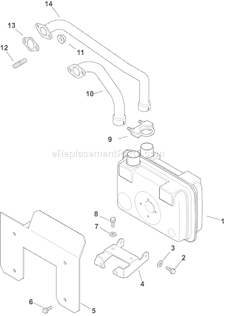 Page G Diagram and Parts List for CH18PS-62630  Kohler Engine