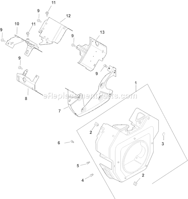 Page B Diagram and Parts List for CH25S-68673  Kohler Engine