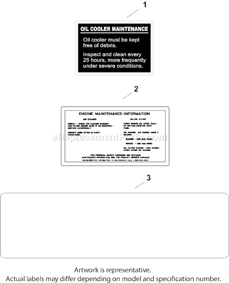 Page E Diagram and Parts List for CH25S-68695  Kohler Engine