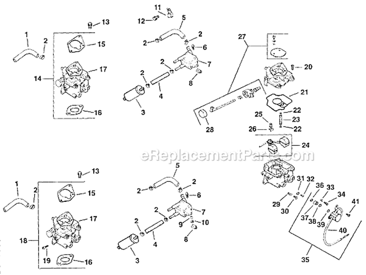 Page L Diagram and Parts List for CH25S-68538  Kohler Engine