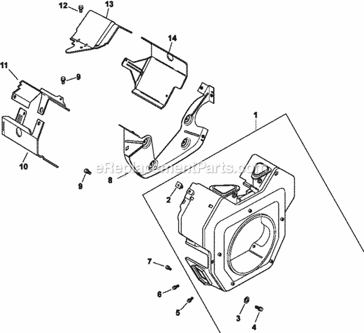 Page B Diagram and Parts List for CH26-78525  Kohler Engine