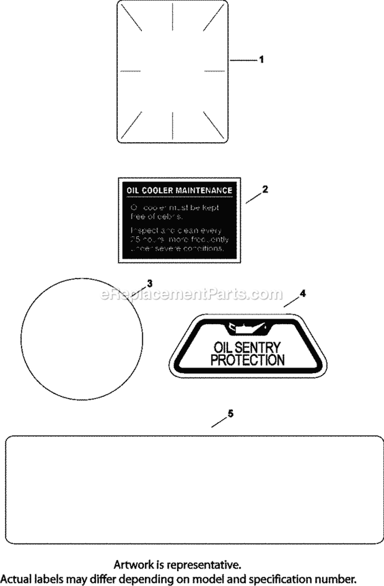 Page E Diagram and Parts List for CH26-78514  Kohler Engine