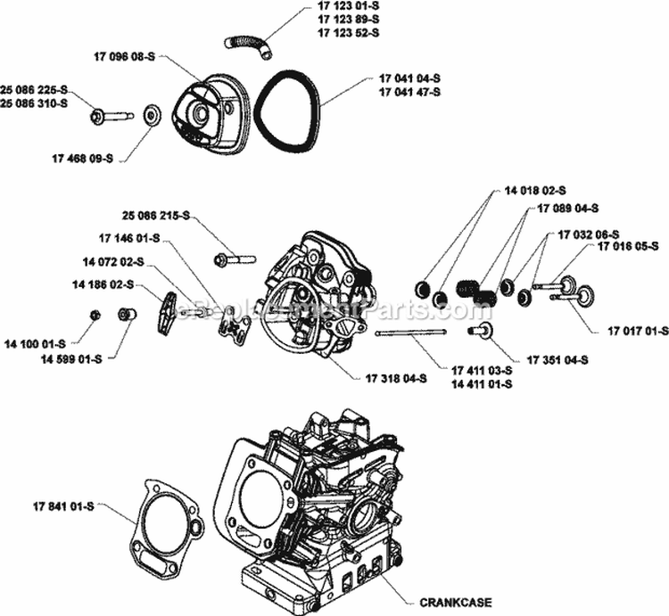 Page I Diagram and Parts List for CH270-0056  Kohler Engine