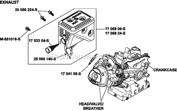 Page G Diagram and Parts List for CH270-0104  Kohler Engine