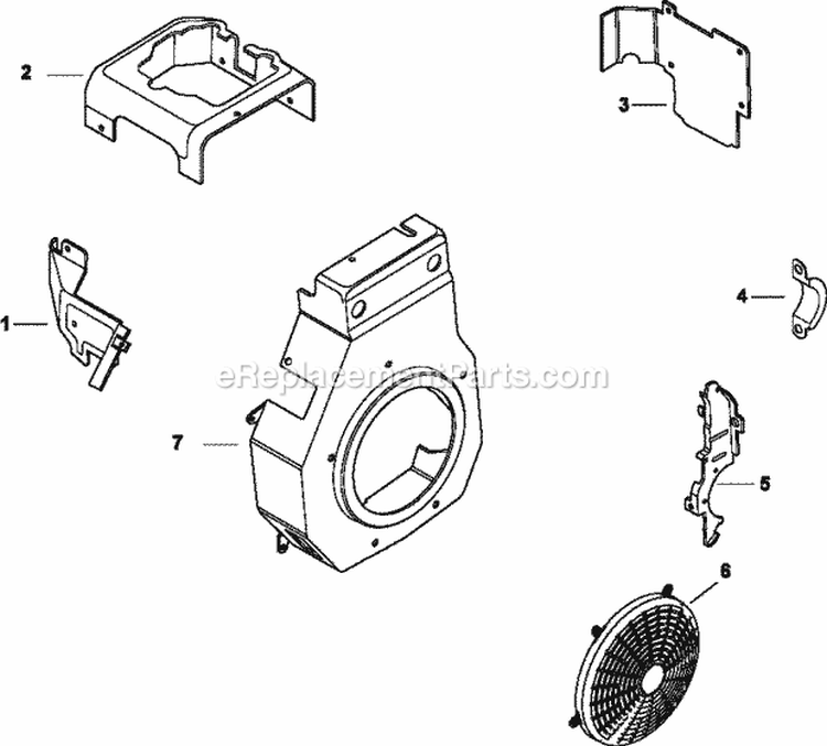 Page F Diagram and Parts List for CH430-0015  Kohler Engine