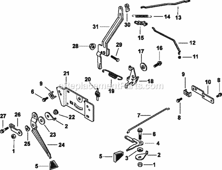 Page F Diagram and Parts List for CH13-22527  Kohler Engine