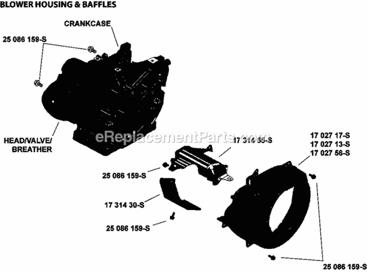 Page B Diagram and Parts List for CH440-1076  Kohler Engine