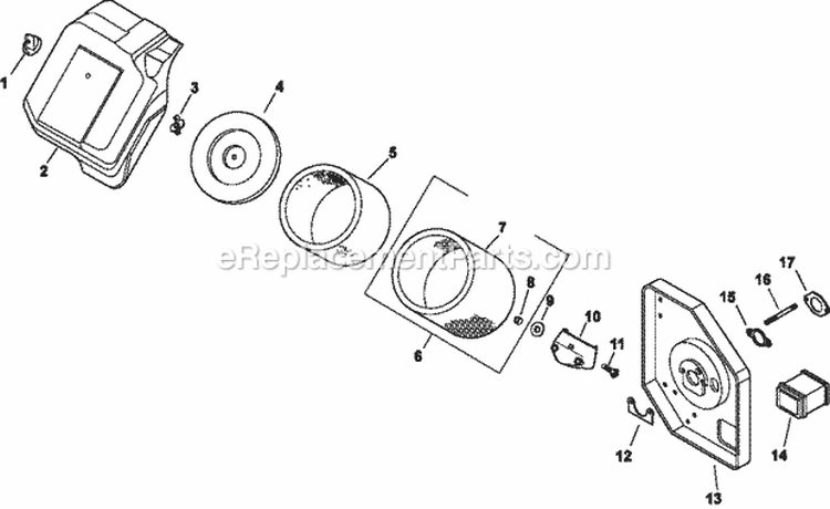 Page A Diagram and Parts List for CH11-16132  Kohler Engine