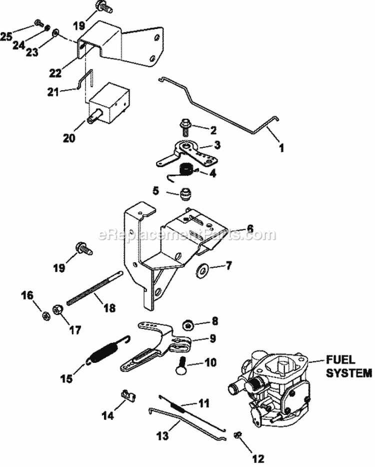 Page F Diagram and Parts List for CH620-0010  Kohler Engine