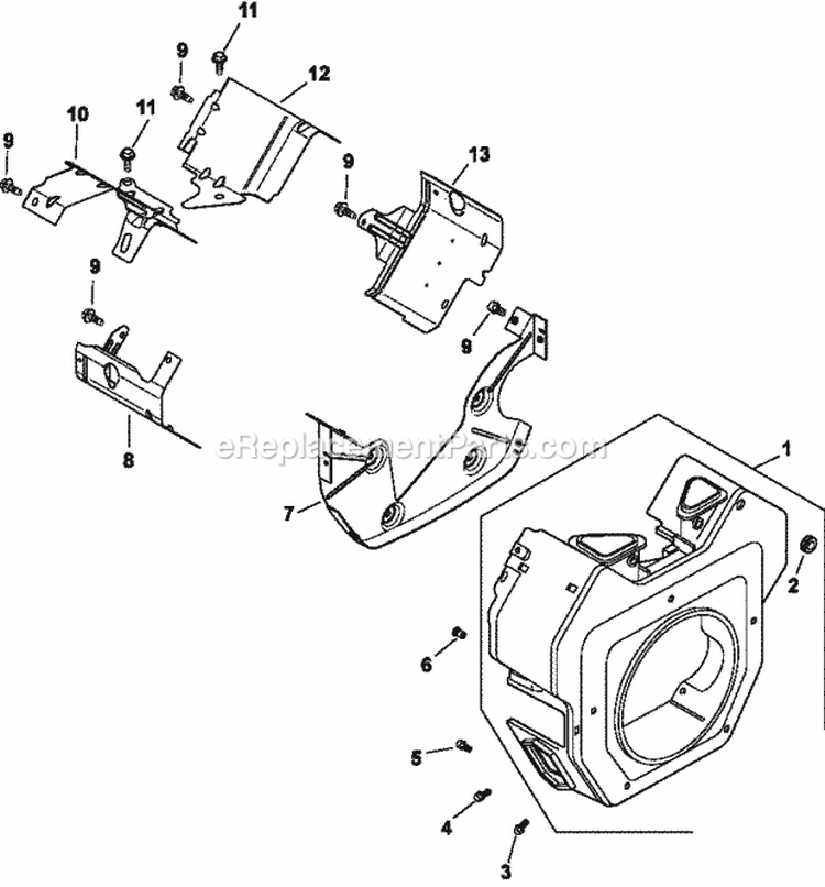 Page B Diagram and Parts List for CH620-3012  Kohler Engine