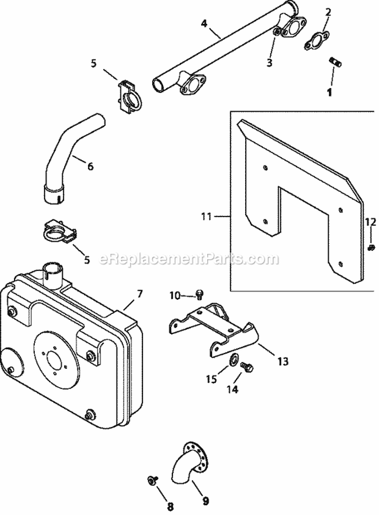 Page H Diagram and Parts List for CH620-3027  Kohler Engine