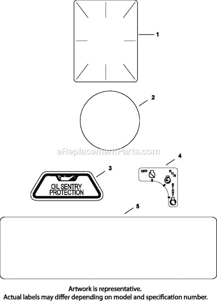 Page J Diagram and Parts List for CH18-62637  Kohler Engine