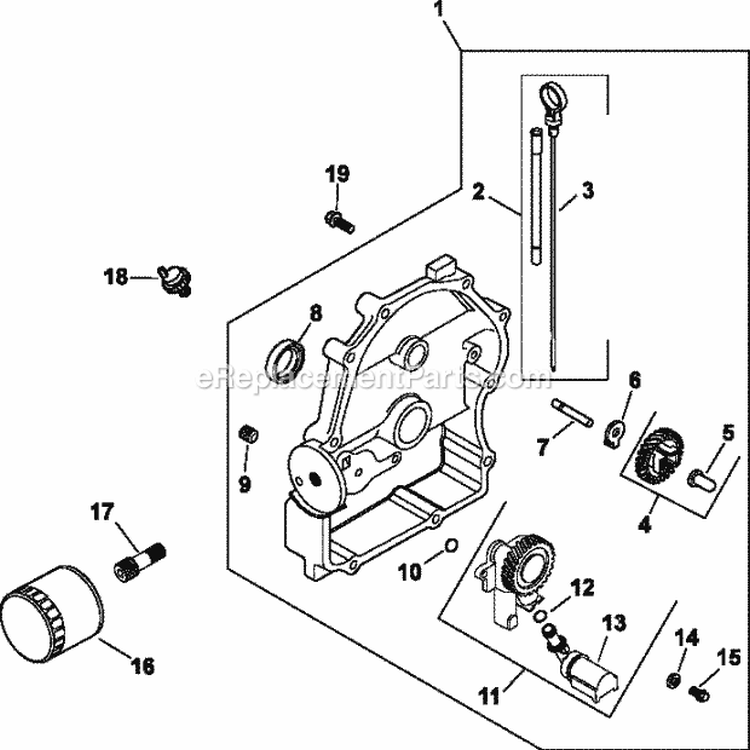 Page L Diagram and Parts List for CH620-0010  Kohler Engine