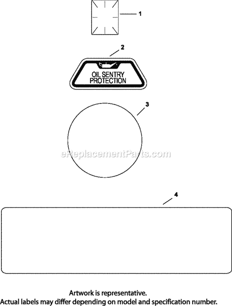 Page L Diagram and Parts List for CH640-3024  Kohler Engine