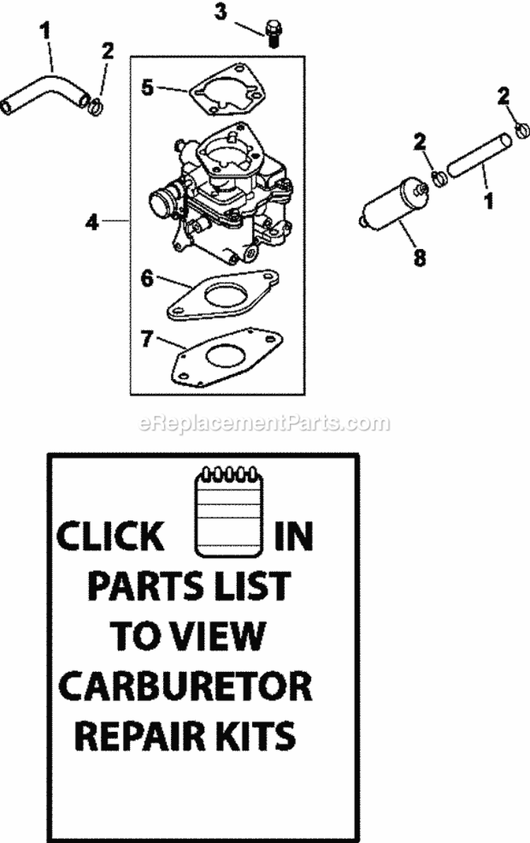 Page I Diagram and Parts List for CH640-3038  Kohler Engine