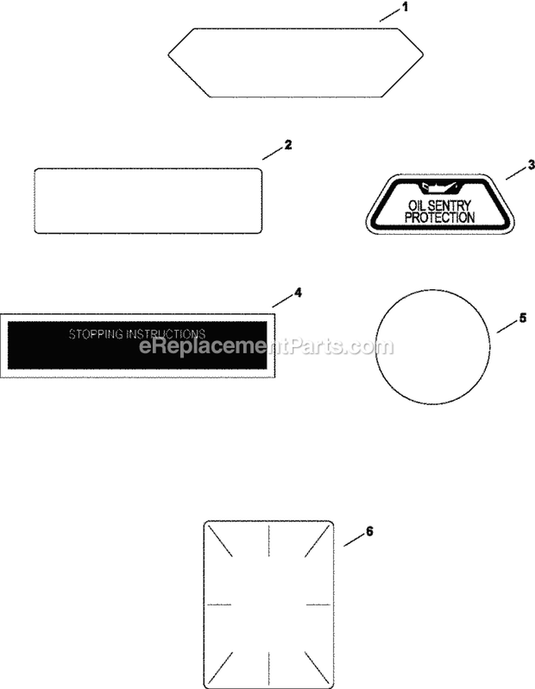 Page J Diagram and Parts List for CH18-62635  Kohler Engine