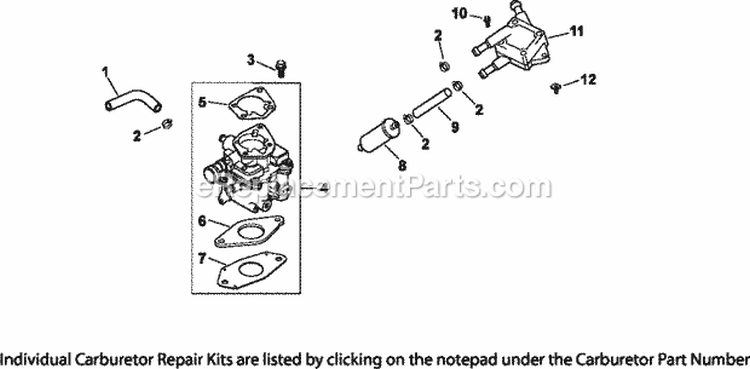 Page H Diagram and Parts List for CH20-64568  Kohler Engine