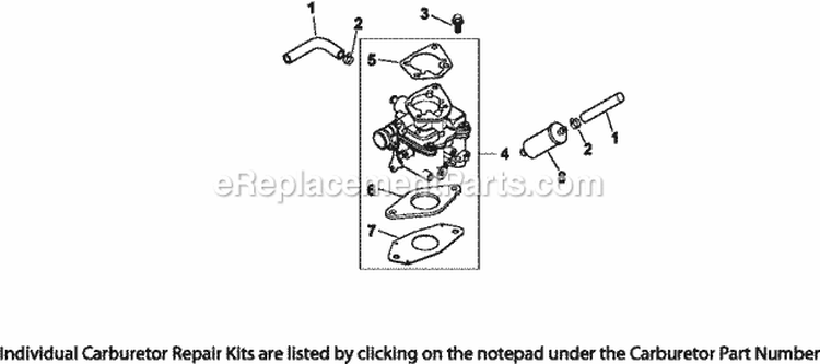 Page H Diagram and Parts List for CH20-64611  Kohler Engine