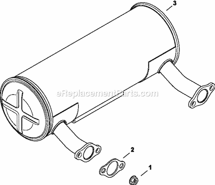Page A Diagram and Parts List for CH640-3070  Kohler Engine