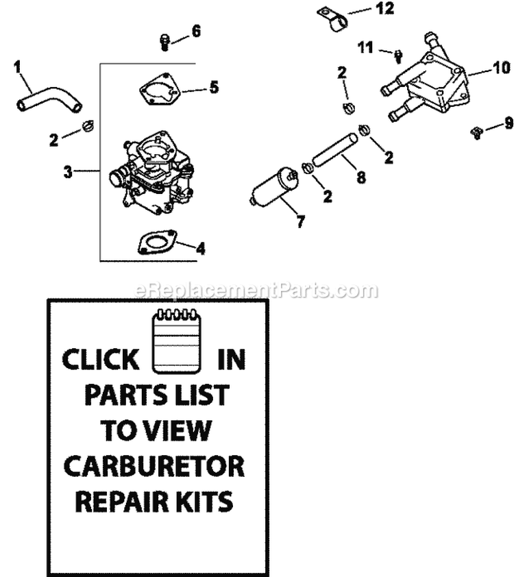 Page I Diagram and Parts List for CH20-64754  Kohler Engine