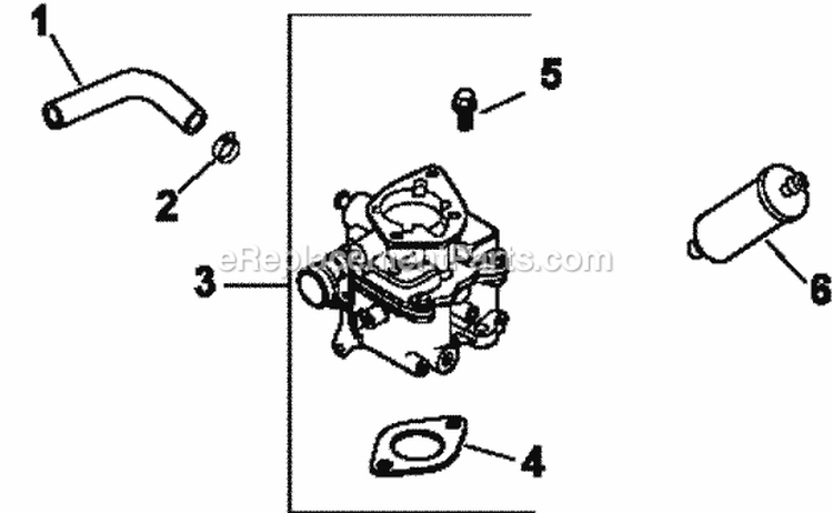 Page I Diagram and Parts List for CH640-3107  Kohler Engine