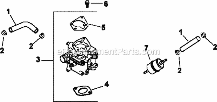 Page G Diagram and Parts List for CH20-64687  Kohler Engine