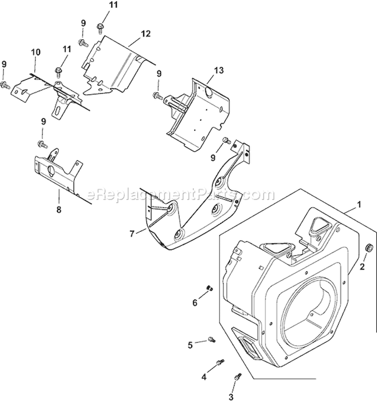 Page B Diagram and Parts List for CH640S-CH640-3016  Kohler Engine