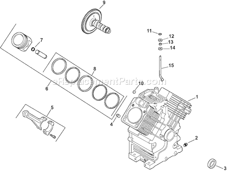 Page C Diagram and Parts List for CH640S-CH640-3018  Kohler Engine