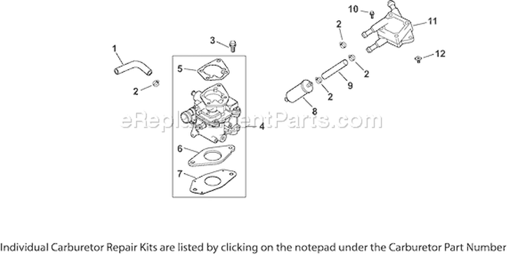 Page H Diagram and Parts List for CH640S-CH640-3018  Kohler Engine