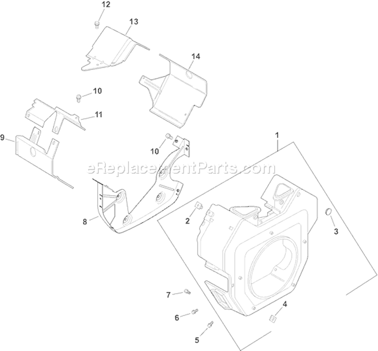 Page B Diagram and Parts List for CH670S-CH670-0010  Kohler Engine
