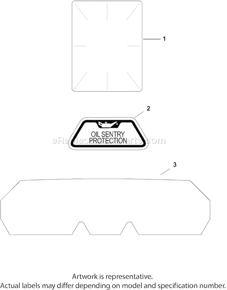 Page E Diagram and Parts List for CH670S-CH670-0011  Kohler Engine
