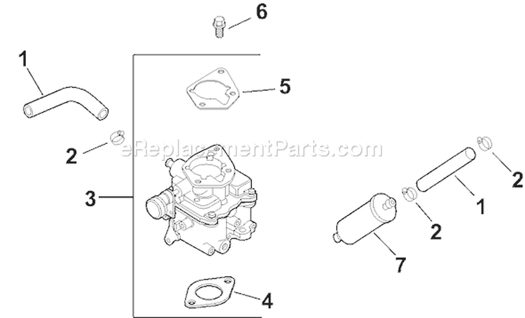 Page G Diagram and Parts List for CH670S-CH670-0010  Kohler Engine