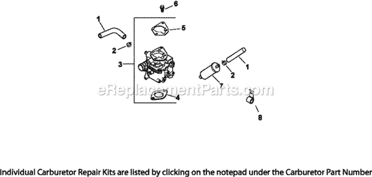 Page J Diagram and Parts List for CH23-76546  Kohler Engine