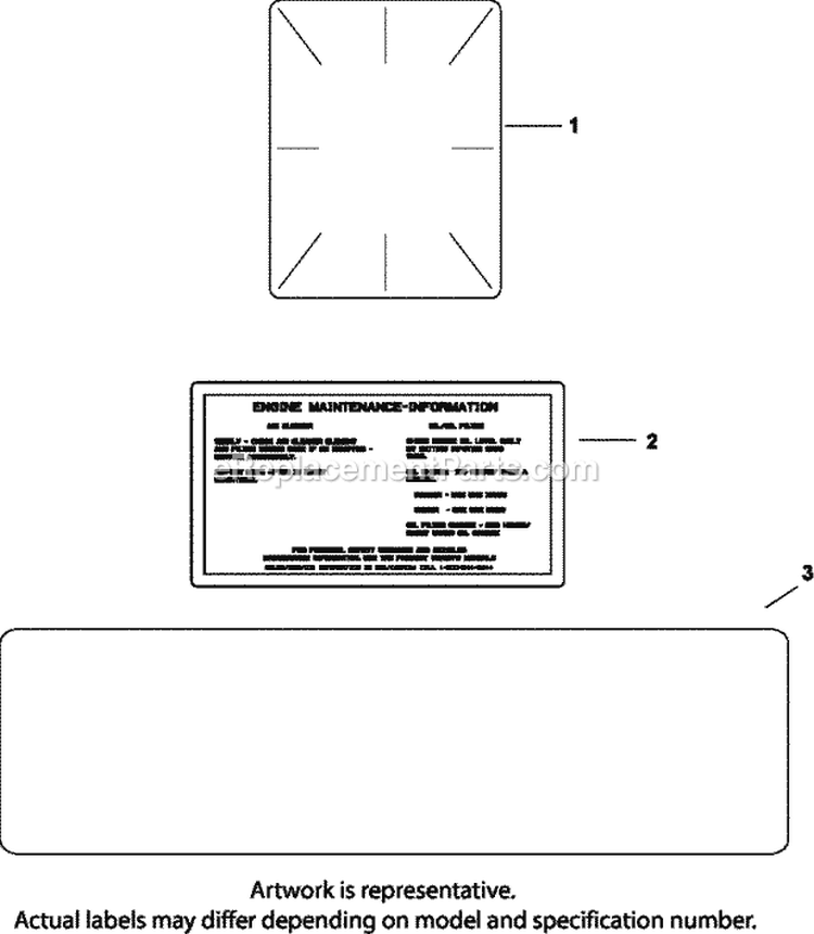 Page J Diagram and Parts List for CH23-76550  Kohler Engine