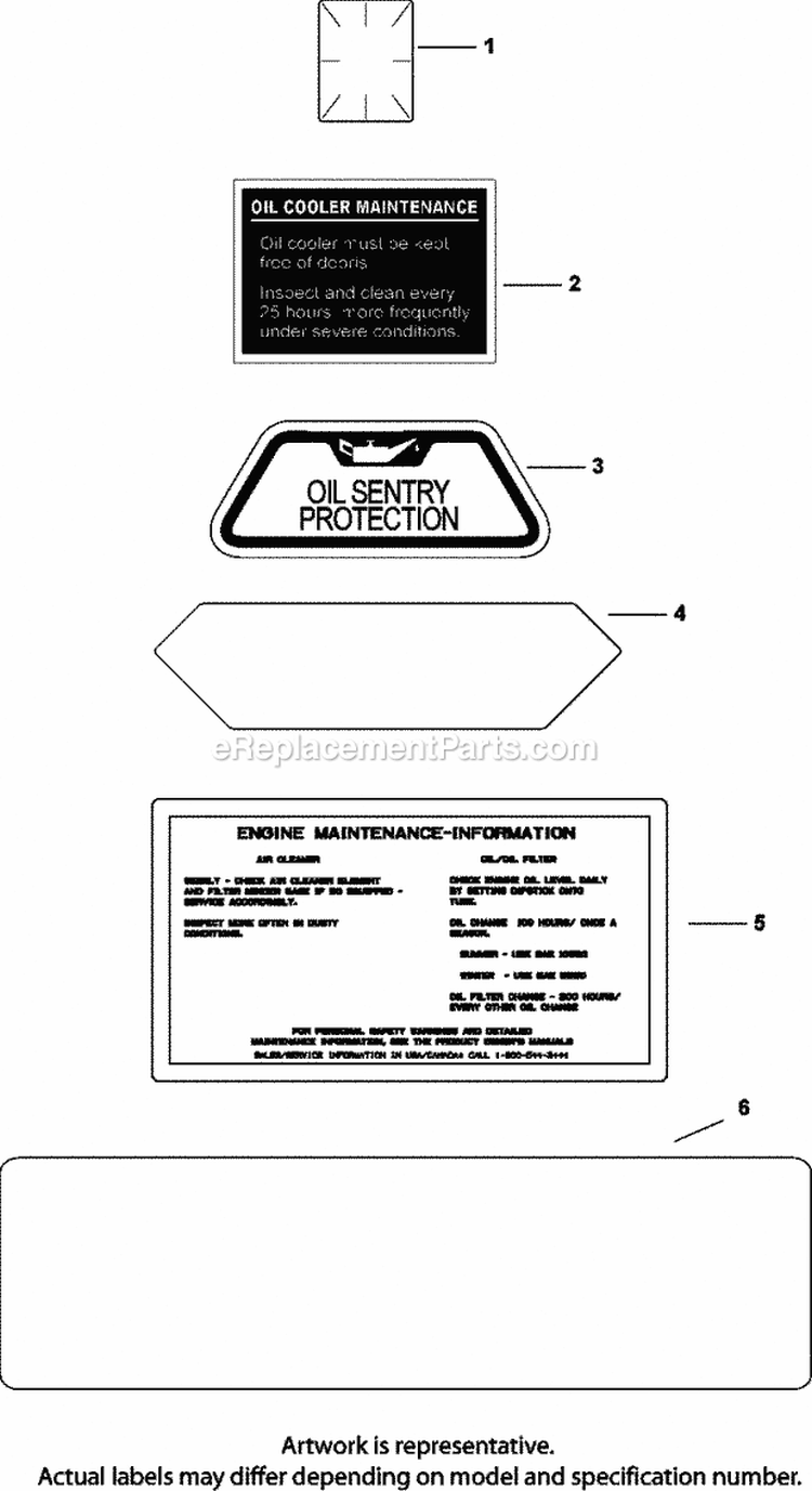 Page J Diagram and Parts List for CH23-76591  Kohler Engine