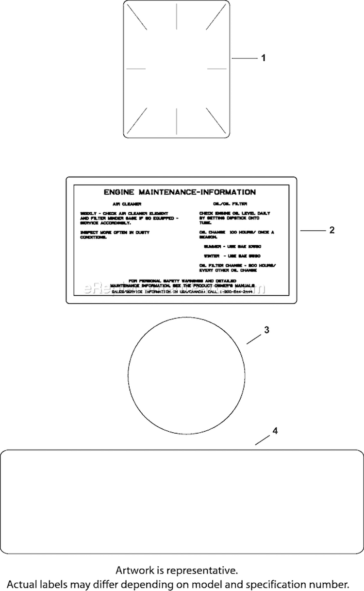 Page E Diagram and Parts List for CH680S-CH680-3015  Kohler Engine