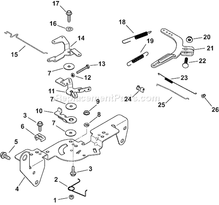 Page F Diagram and Parts List for CH680S-CH680-3015  Kohler Engine