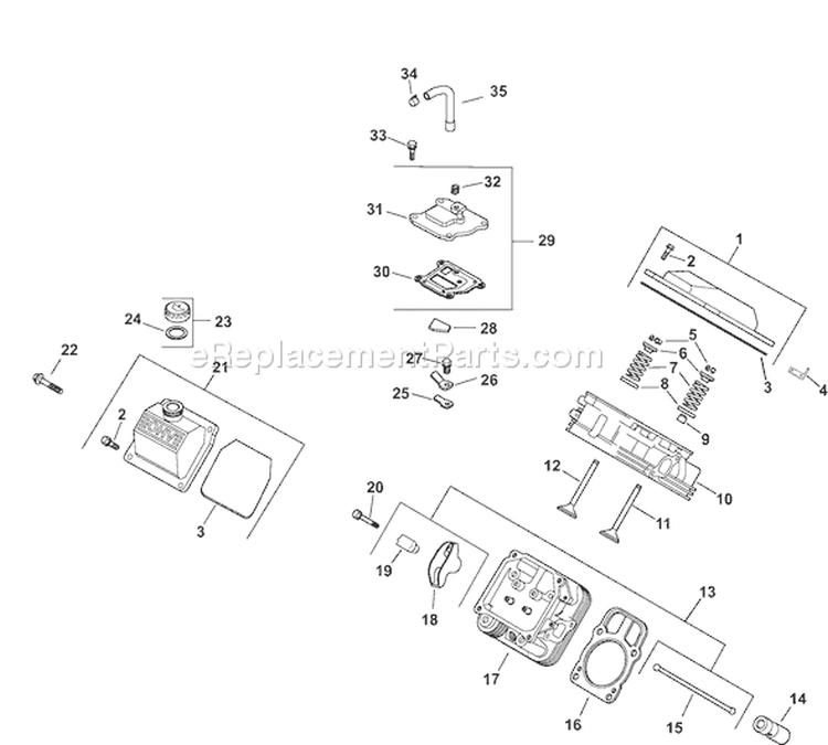 Page I Diagram and Parts List for CH680S-CH680-3015  Kohler Engine