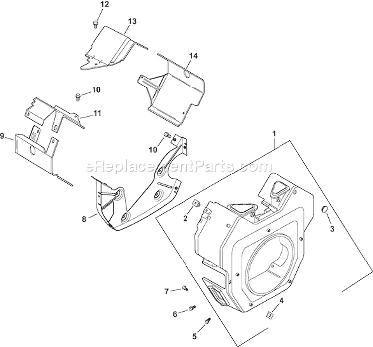 Page B Diagram and Parts List for CH680S-CH680-3016  Kohler Engine