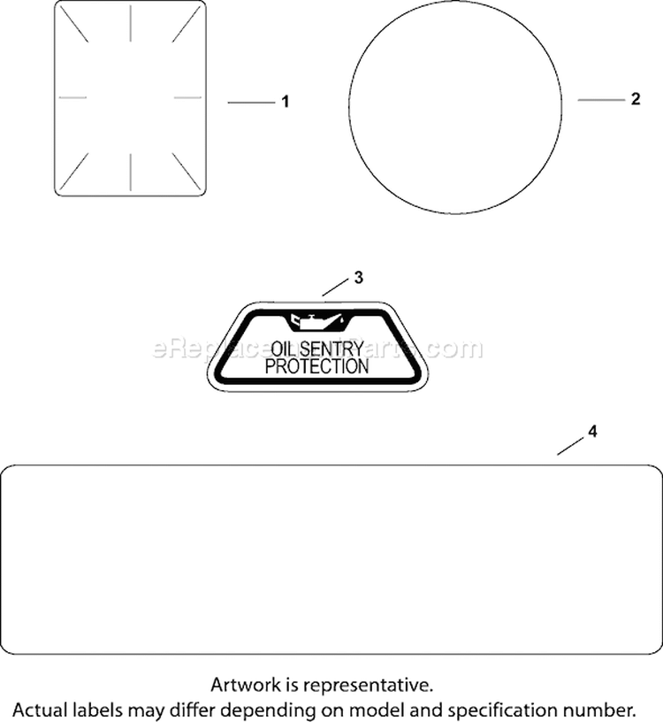 Page E Diagram and Parts List for CH680S-CH680-3016  Kohler Engine