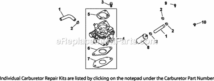 Page H Diagram and Parts List for CH730-0014  Kohler Engine
